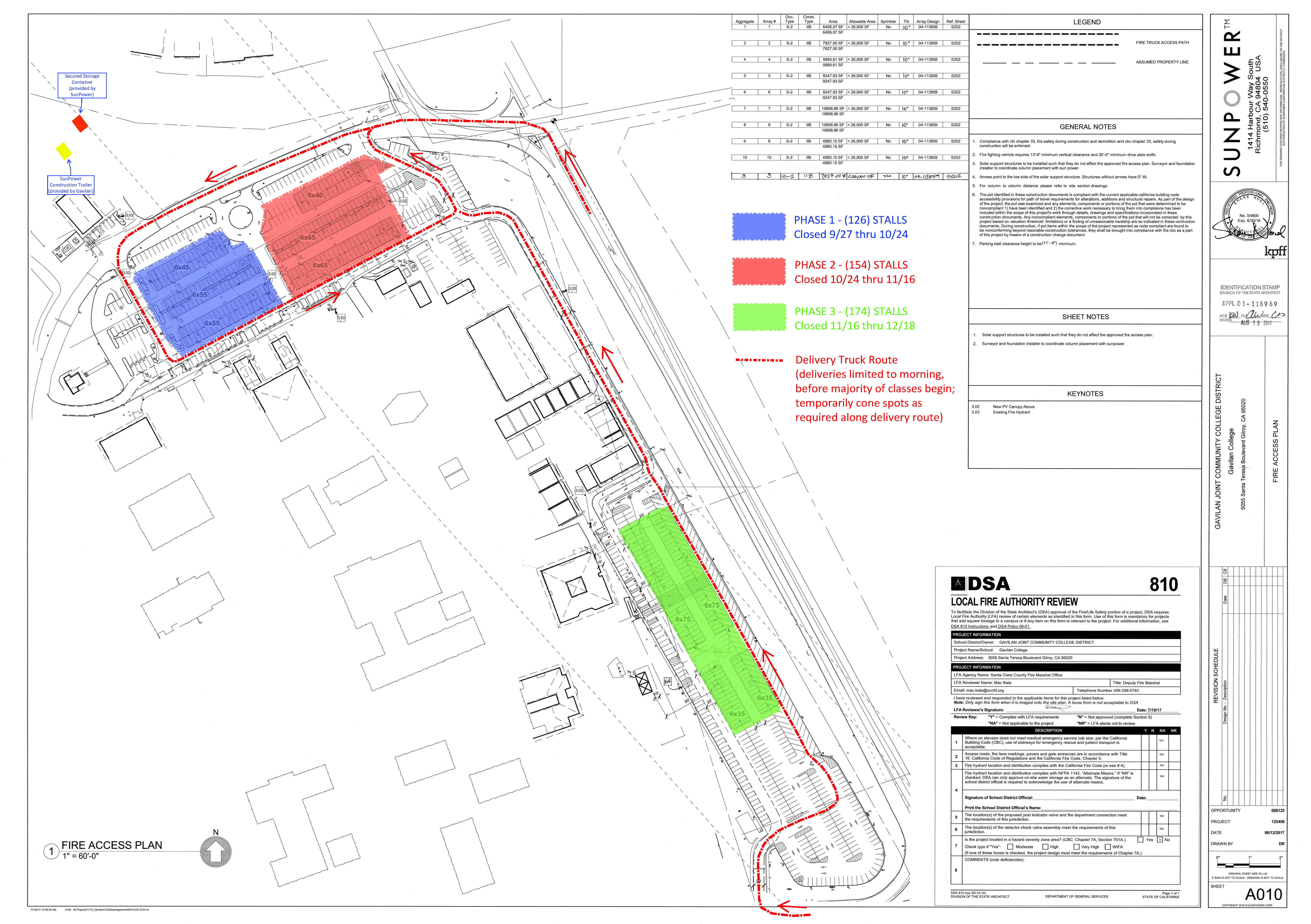 Solar Construction Plan